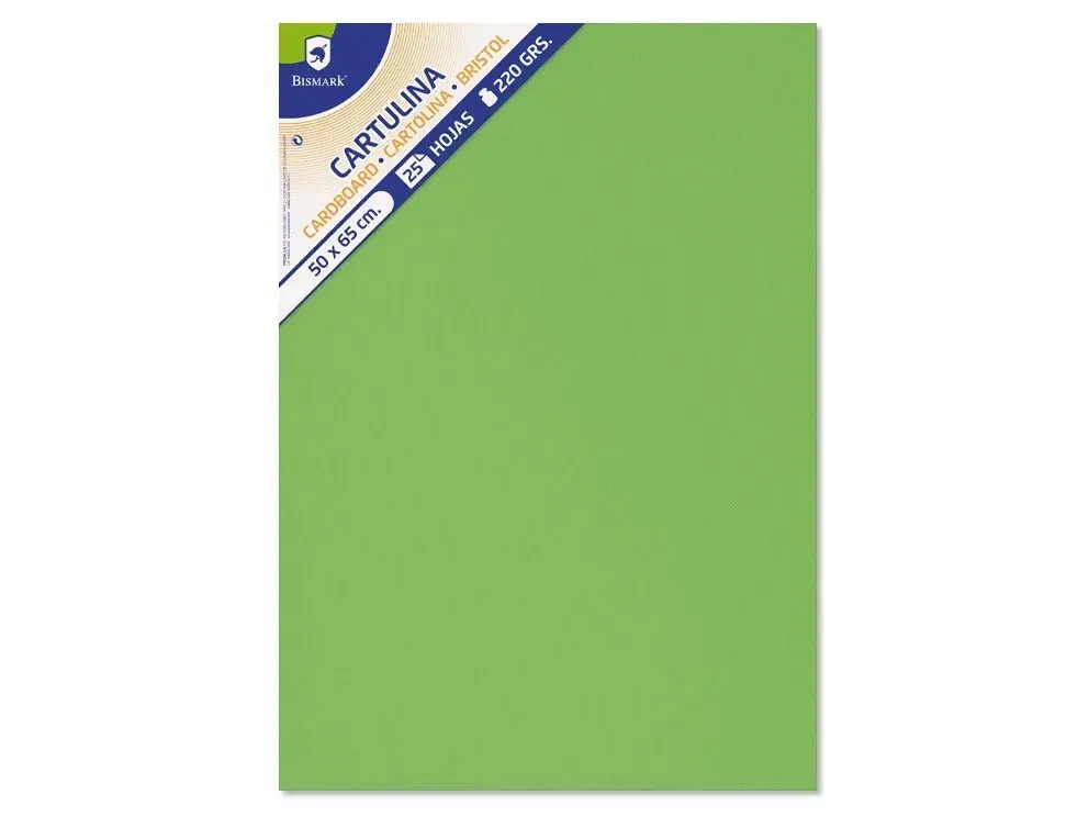 CARTULINA 50 X 65 / Paquete 25 Hojas