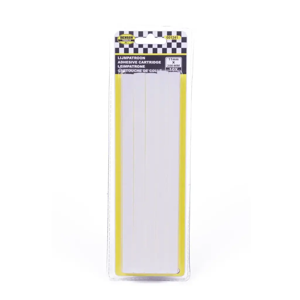 BARRA PARA PISTOLA DE PEGAMENTO CALIENTE Ø11MM X 200MM (PACK 10) - silicona - BENSON -