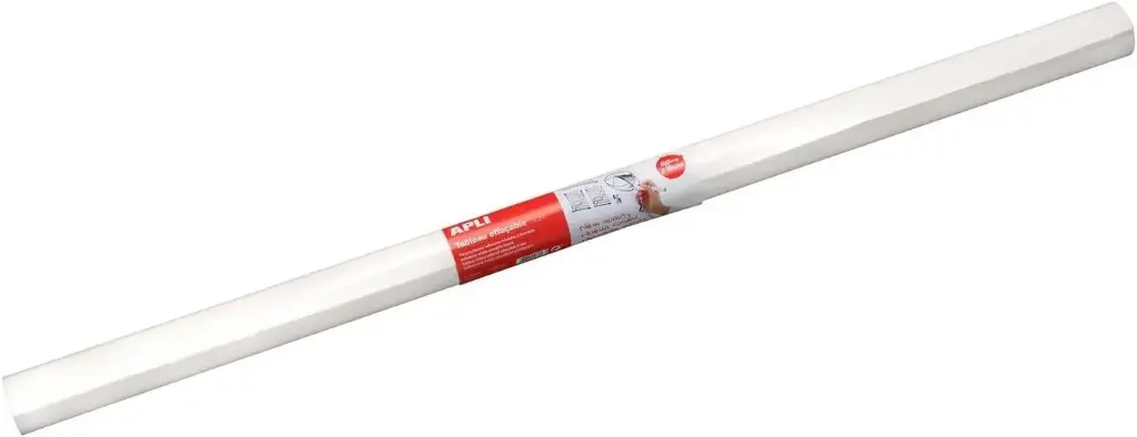 ROLLO PIZARRA BLANCA 0,5X0,45M ADHESIVO REPOSICIONABLE - APLI -