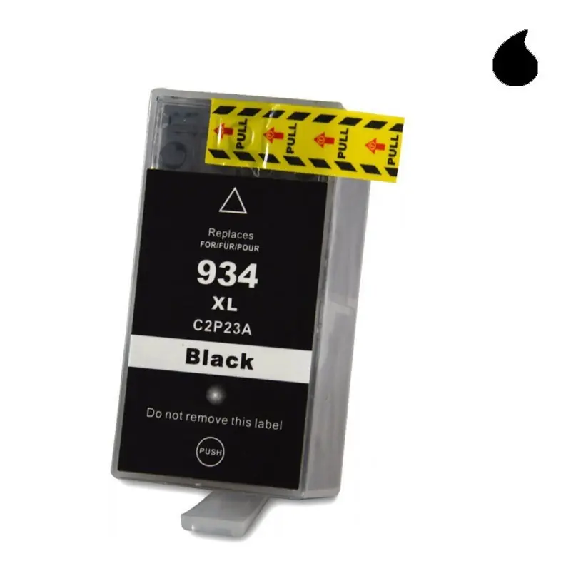 C2P23AE CARTUCHO GENERICO HP NEGRO (N 934XLBK) 1.000 pag. - HP934BK