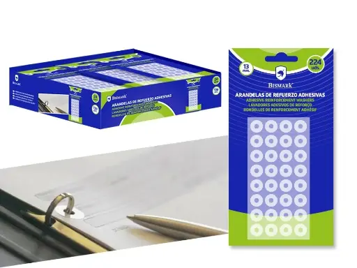 [327333] ARANDELAS DE REFUERZO ADHESIVAS Ø13mm 224 UDS