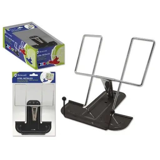 [326995] ATRIL METALICO. 3 COLORES SURTIDOS BISMARK