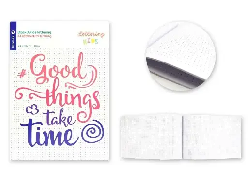 [331180] BLOCK A4 INICIACION AL LETTERING INFANTIL