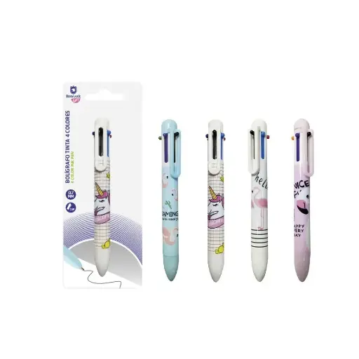 [332842] BOLIGRAFO TINTA 4 COLORES
