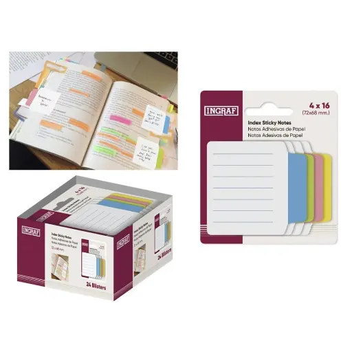 [329119] GUIAS ADHESIVAS PAPEL INDICE INGRAF