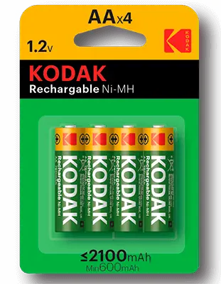 PILAS RECARGABLE 2100MAH LR6 1.2V