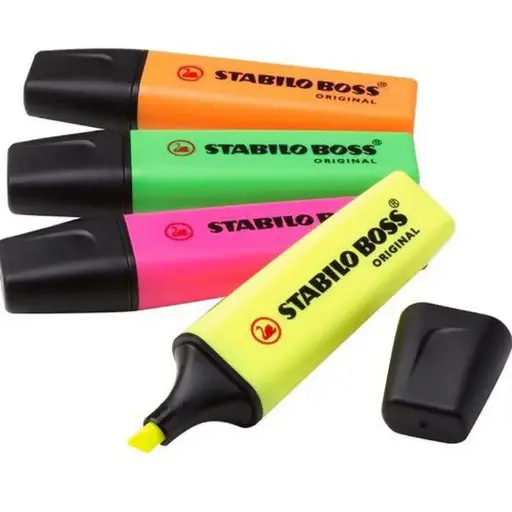 MARCADOR STABILO BOSS FLUORESCENTE