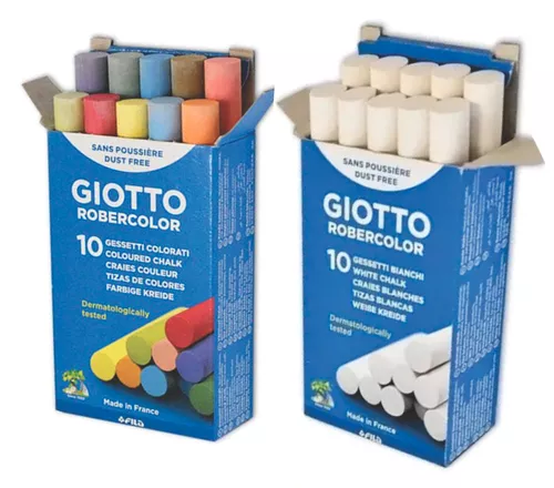 [F5389 00] TIZA DE COLORES X10 GIOTTO