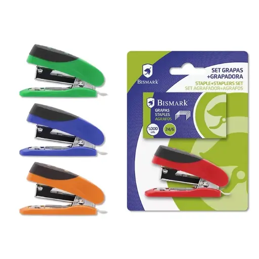 [314811] SET GRAPADORA Y GRAPAS .16 hojas