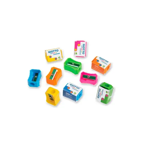 [F232900] SACAPUNTAS DE PLÁSTICO GIOTTO