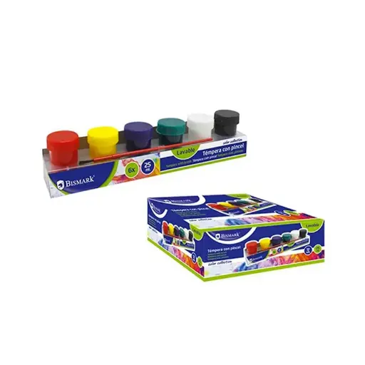 [326989] TÉMPERA LAVABLE CON PINCEL