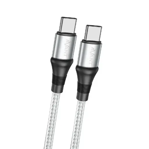[AV1148] CABLE TRENZADO 100W CARGA RAPIDA Y DATOS 1M USB TIPO-C MACHO/MACHO FORCE EDITION AVANT