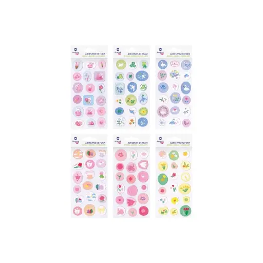 [331941]  PEGATINAS SELLO FOAM DECORADOS 