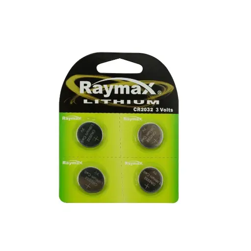 [012013/546150030] PILAS DE LITIO RAYMAX LITHIUM CR2032 (PACK 4)