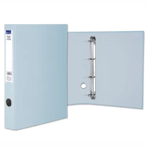 CARPETA CARTON Fº 4AM-25 pastel , con ollado - BISMARK -