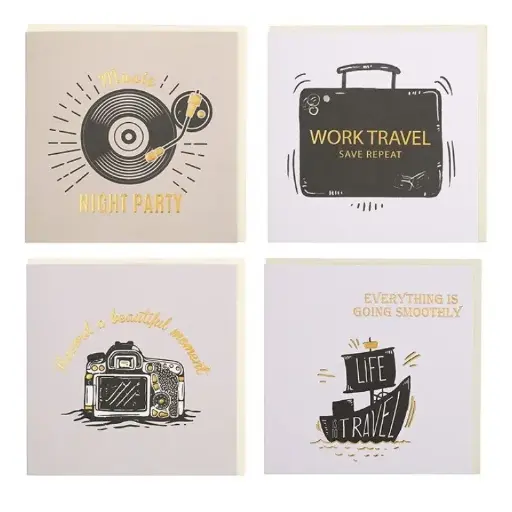 [333201] TARJETA FELICITACION  VINTAGE