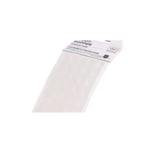 [10198/BS] TOPES GOMA Ø10X3,0MM AUTOADHESIVOS TRANSPARENTE (PACK 50)