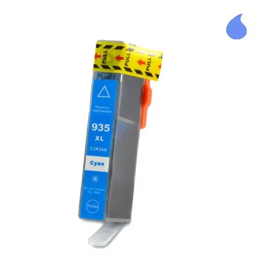 [IHP-935C] C2P24AE CARTUCHO GENERICO HP CYAN (N 935XLC) 825 pag.